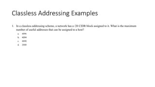 Lecture_Network_Layer-IP Addressing.pptx