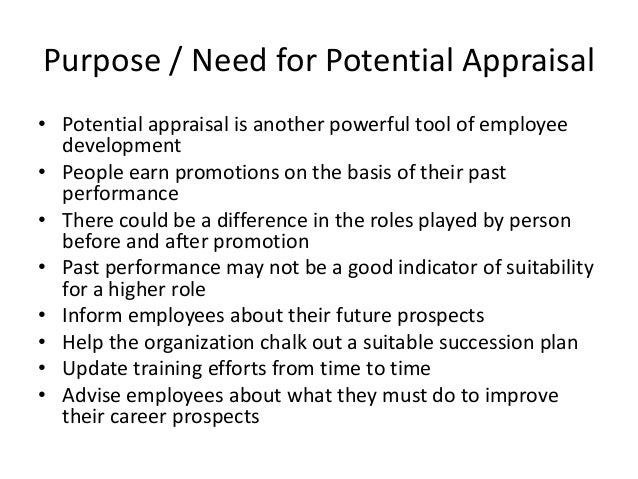 Difference Between Performance And Potential – GMCRXG