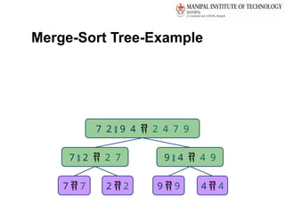 31
Merge-Sort Tree-Example
7 2  9 4  2 4 7 9
7  2  2 7 9  4  4 9
7  7 2  2 9  9 4  4
 