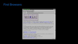 First Browsers
 