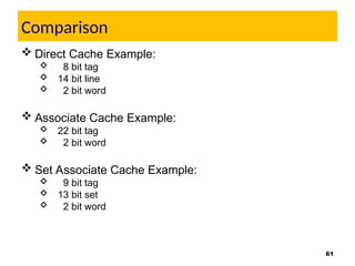 Comprehensive Overview of Memory Hierarchy and Cache Design in Computer ...