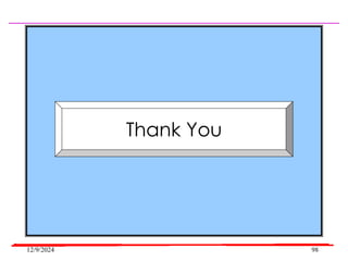12/9/2024 98
Thank You
 