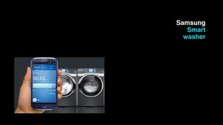 Samsung
Smart
washer
 