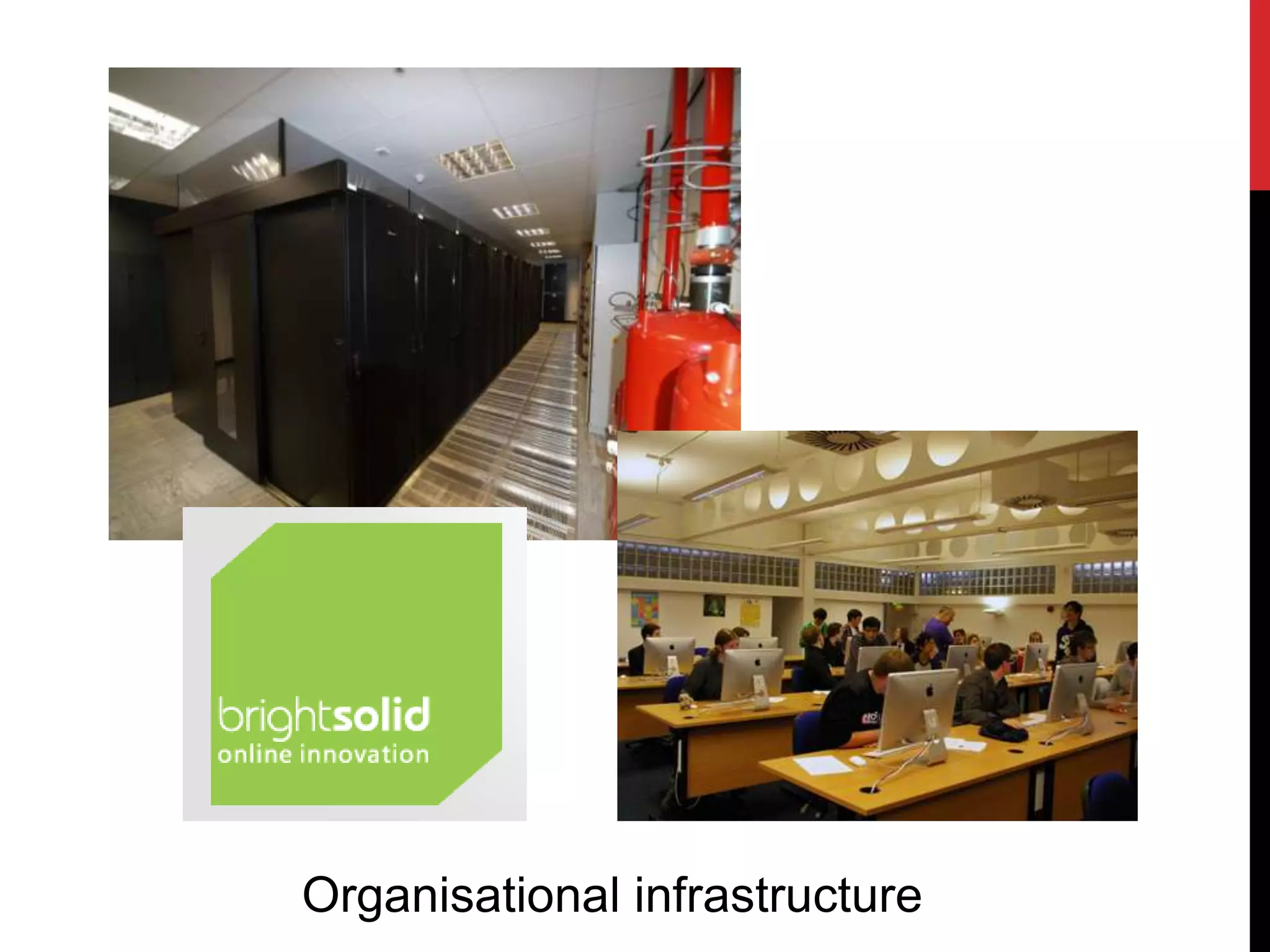 Organisational infrastructure
 