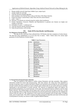 Application of Hybrid Genetic Algorithm Using Artificial Neural Network ...