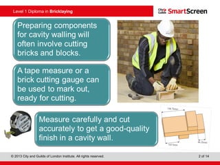 Session 3 - Cavity Walling Activities | PPT