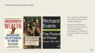 From Christian to Secular Society
 