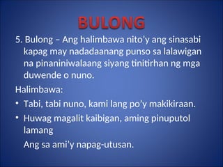L1G8.ppt karungang bayan, salawikain, sawikain' | PPT