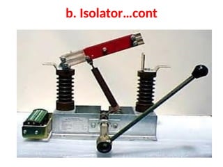 b. Isolator…cont
 