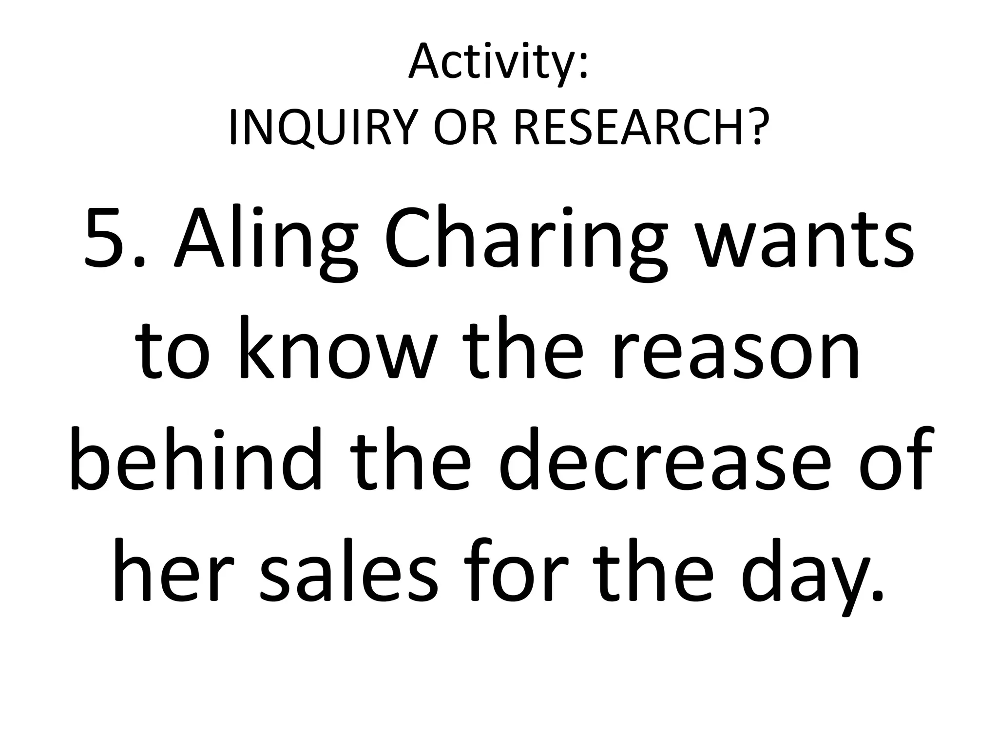 L1 inquiry vs research | PPTX