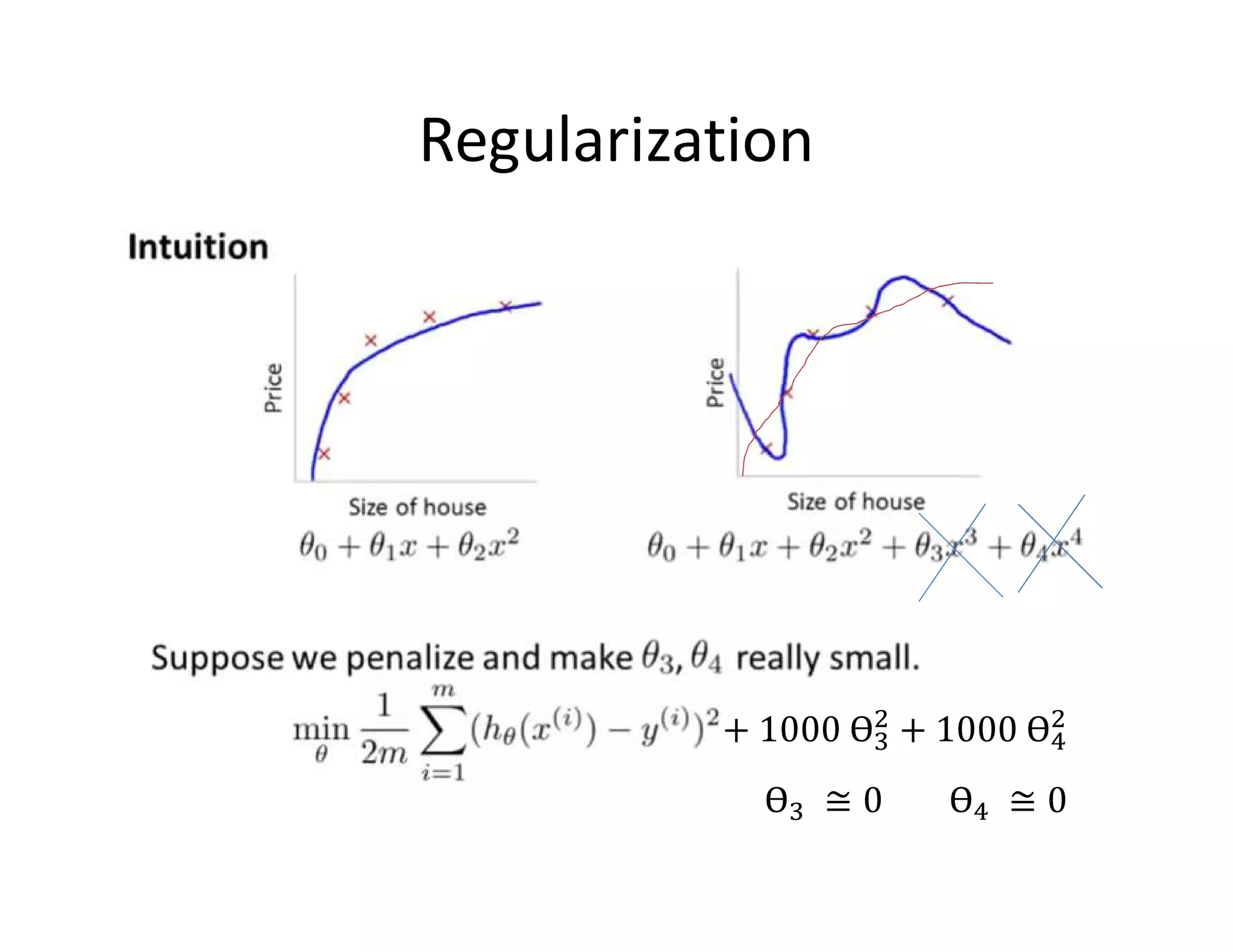 Regularization
 