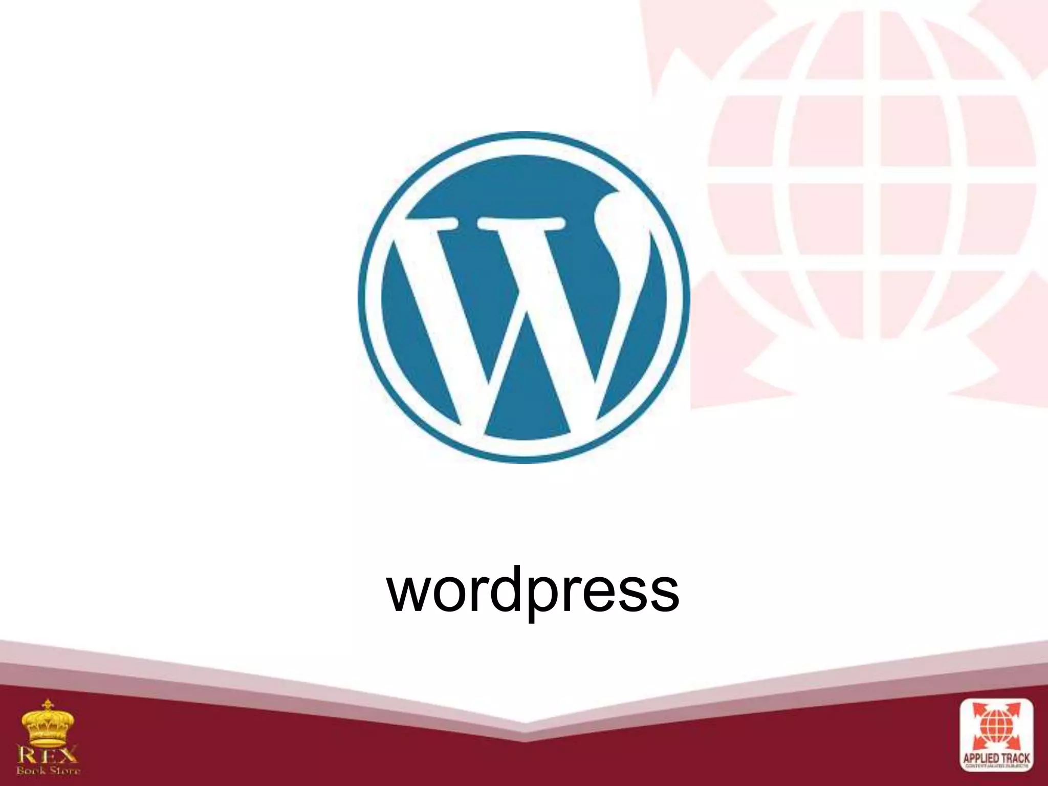 wordpress
 