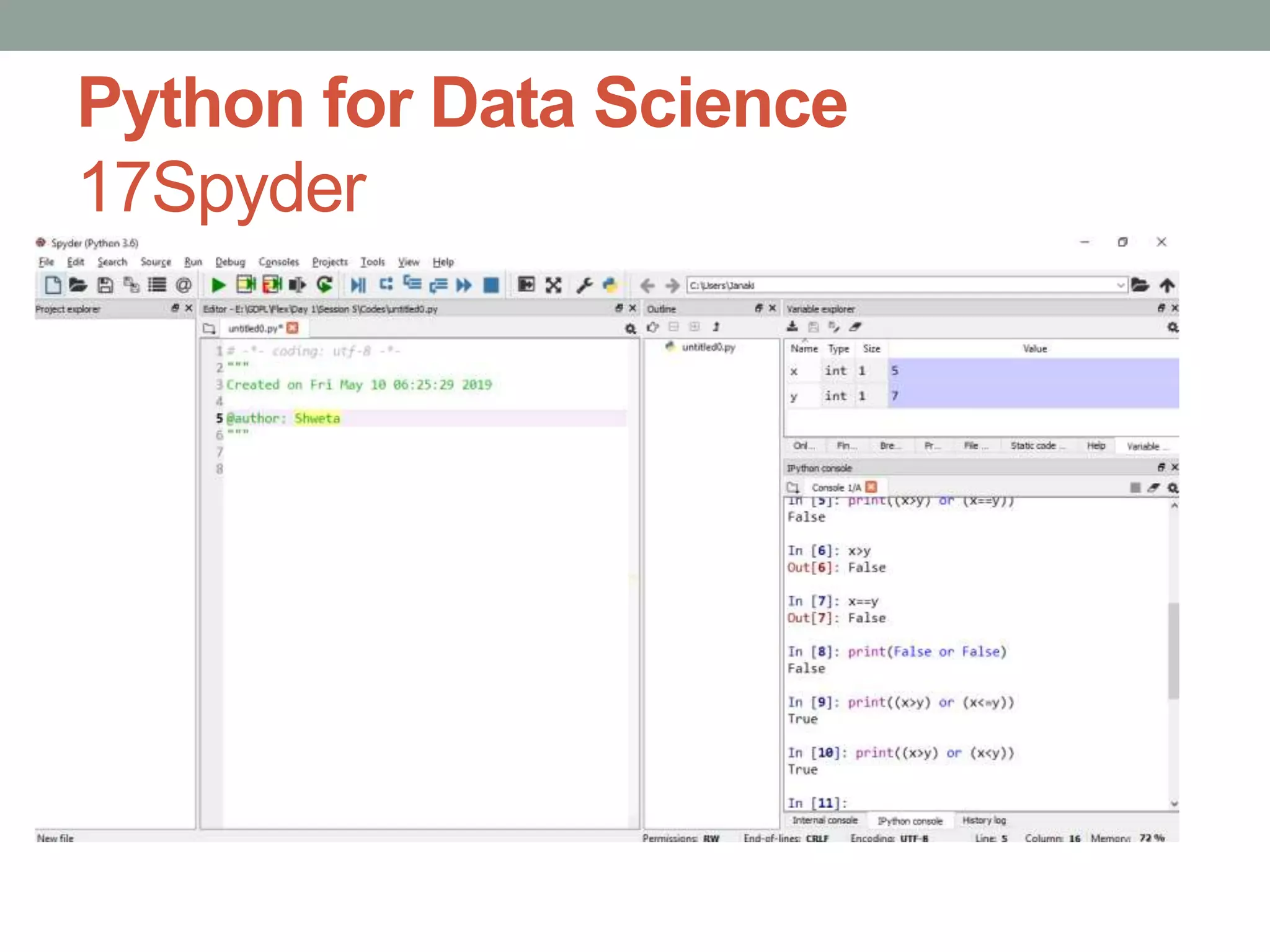 Introduction to python history and platforms | PPTX
