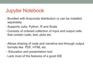 Introduction to python history and platforms | PPTX