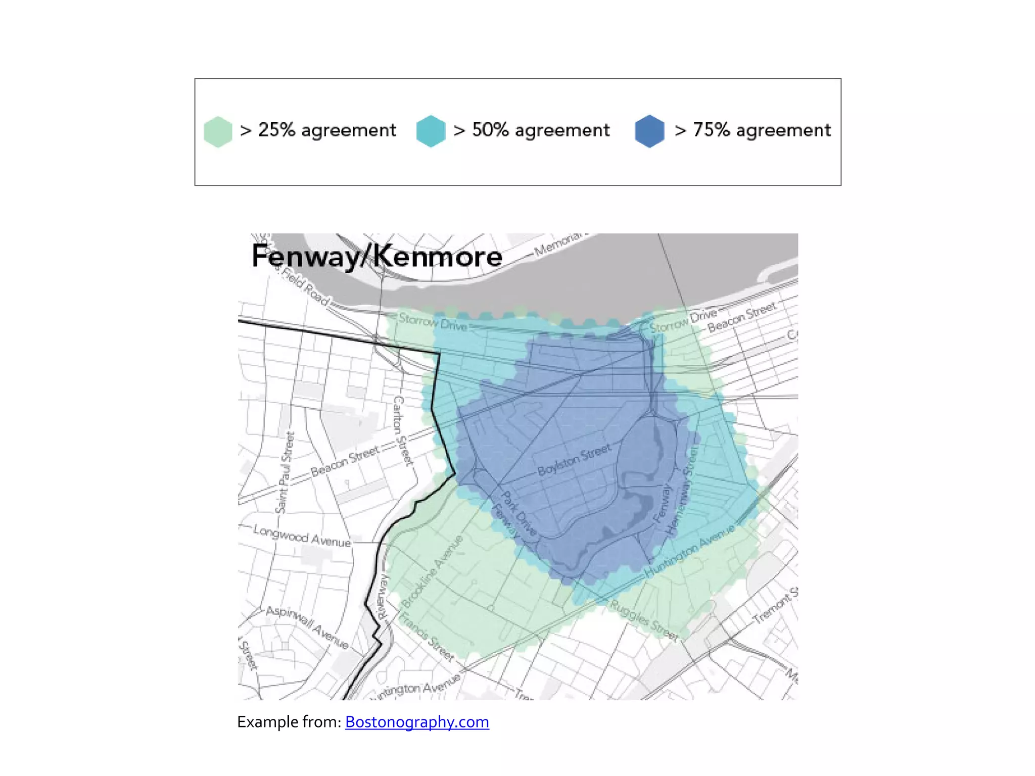 Example from: Bostonography.com
 