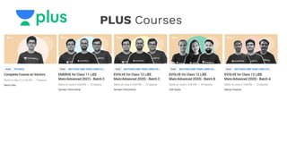 PLUS Courses
 