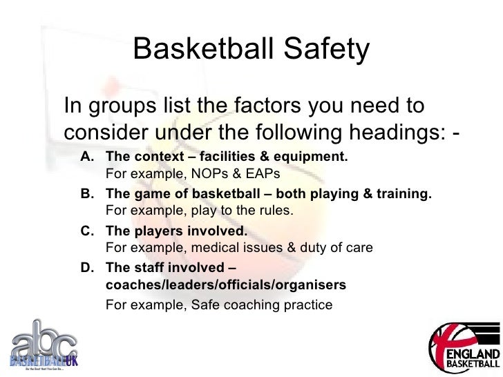 L1 Safe & Ethical Practice In Basketball Jan10