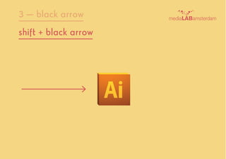 shift + black arrow
3 — black arrow
 