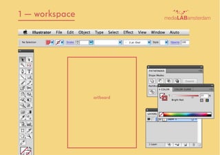 1 — workspace
artboard
 