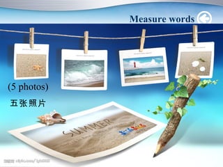 Measure words




(5 photos)
五张照片
 