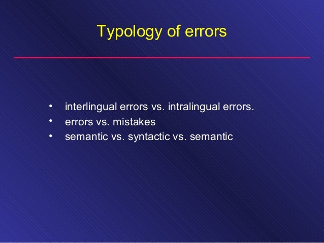 L2.error analysis
