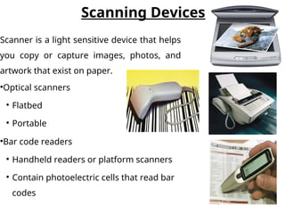 Input Output Devices sample presentation | PPT