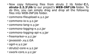 Comprehensive Guide to Setting Up and Developing a Struts 2 Web ...