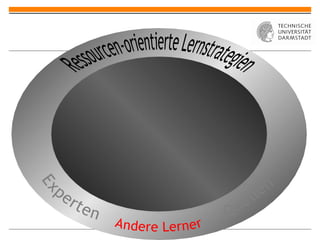 Experten Andere Lerner Quellen Ressourcen-orientierte Lernstrategien 