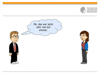 Ok, das war jetzt
  sehr viel auf
     einmal.
 