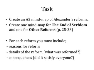 L2 alexander ii reforms | PPT