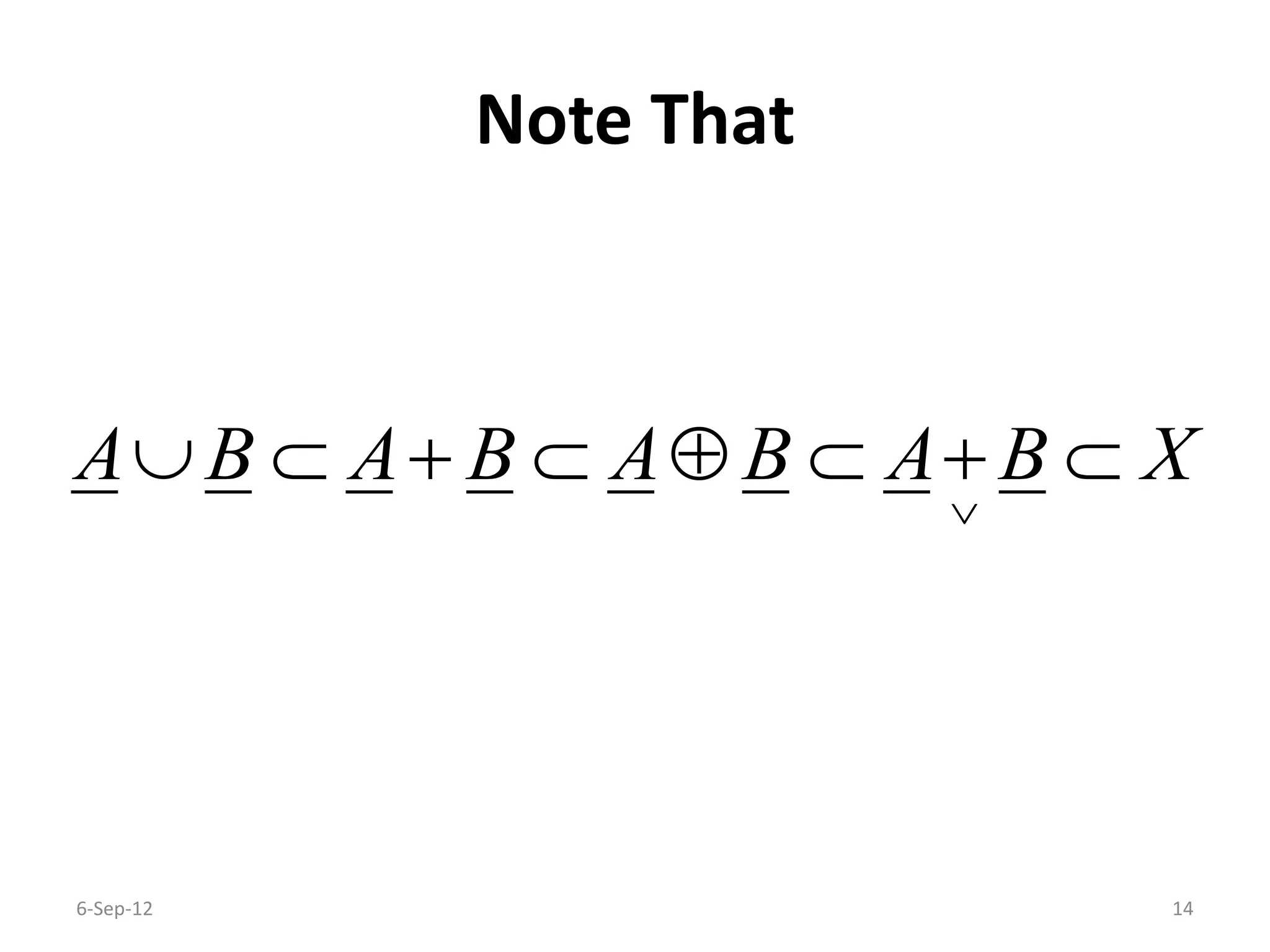 Note That
A B A B A B A B X

       
6-Sep-12 14
 