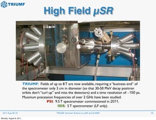 Methods of Muon Spin Rotation/Relaxation/Resonance (muSR) | PDF