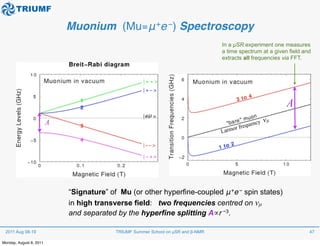 Methods of Muon Spin Rotation/Relaxation/Resonance (muSR) | PDF