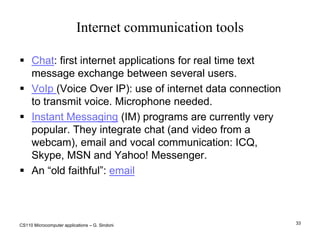 1969: first connection between two computers (UCLA-Stanford).