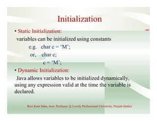 L2 datatypes and variables | PPT