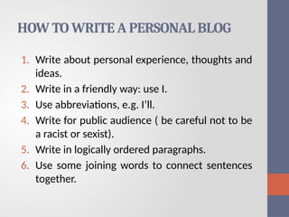 L2-English-FAL-Topic-3-Blog-Writing.pptx