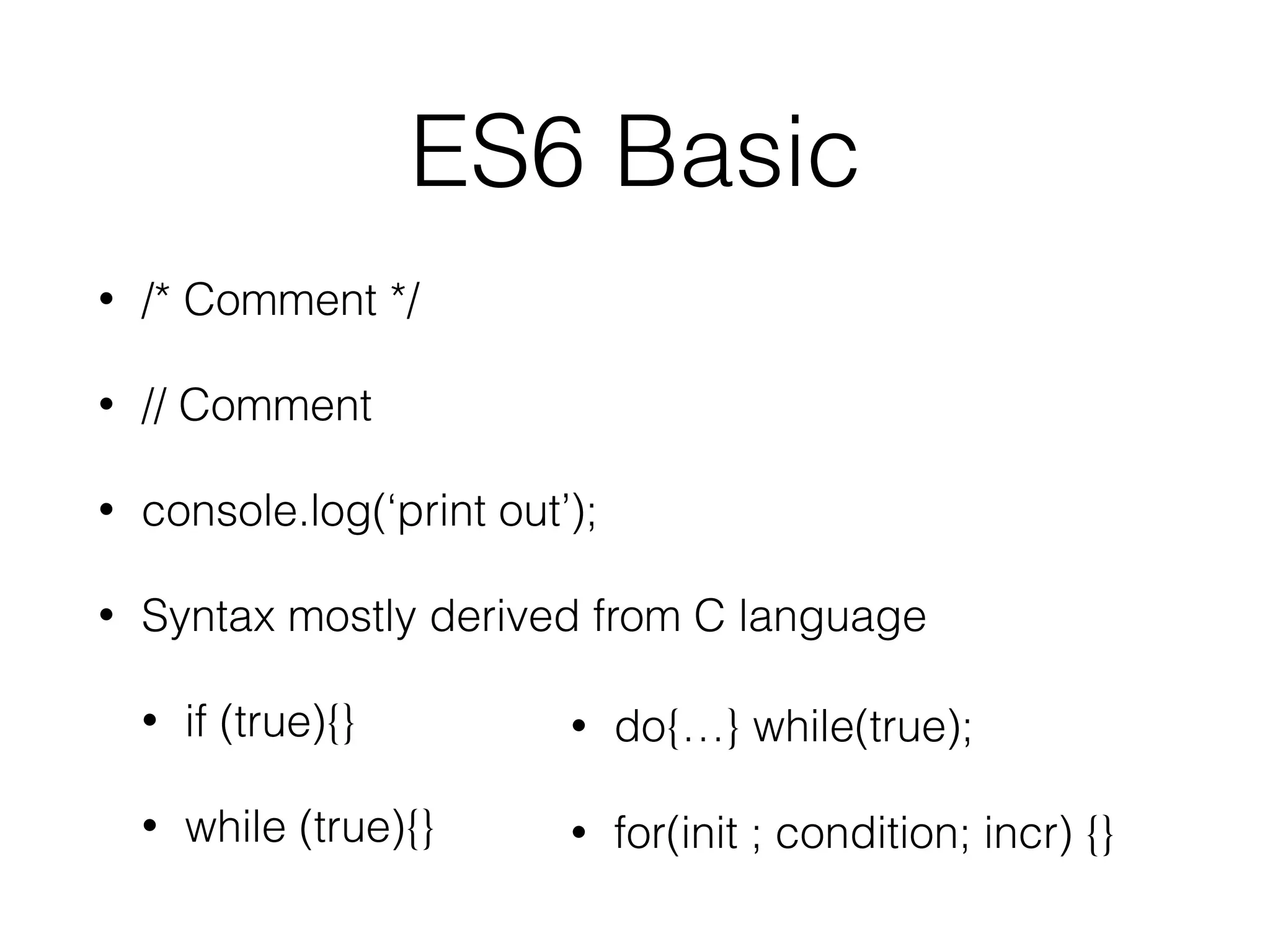 Making a new JS ﬁle
Right click on l2es6, Select New File, Type down a new ﬁle
with JS extension
 