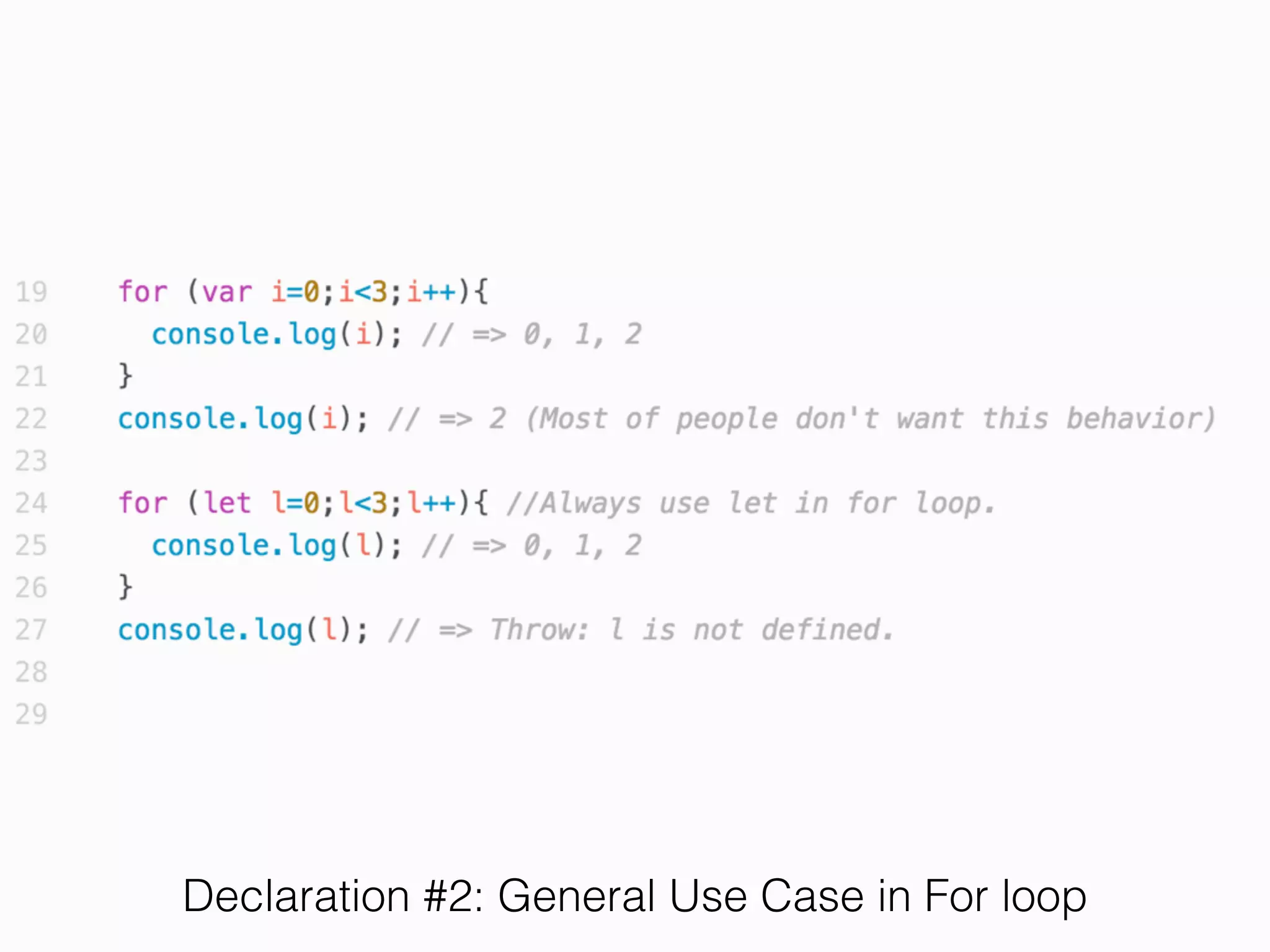 Complex Type #2: Function and Pass by Reference
 