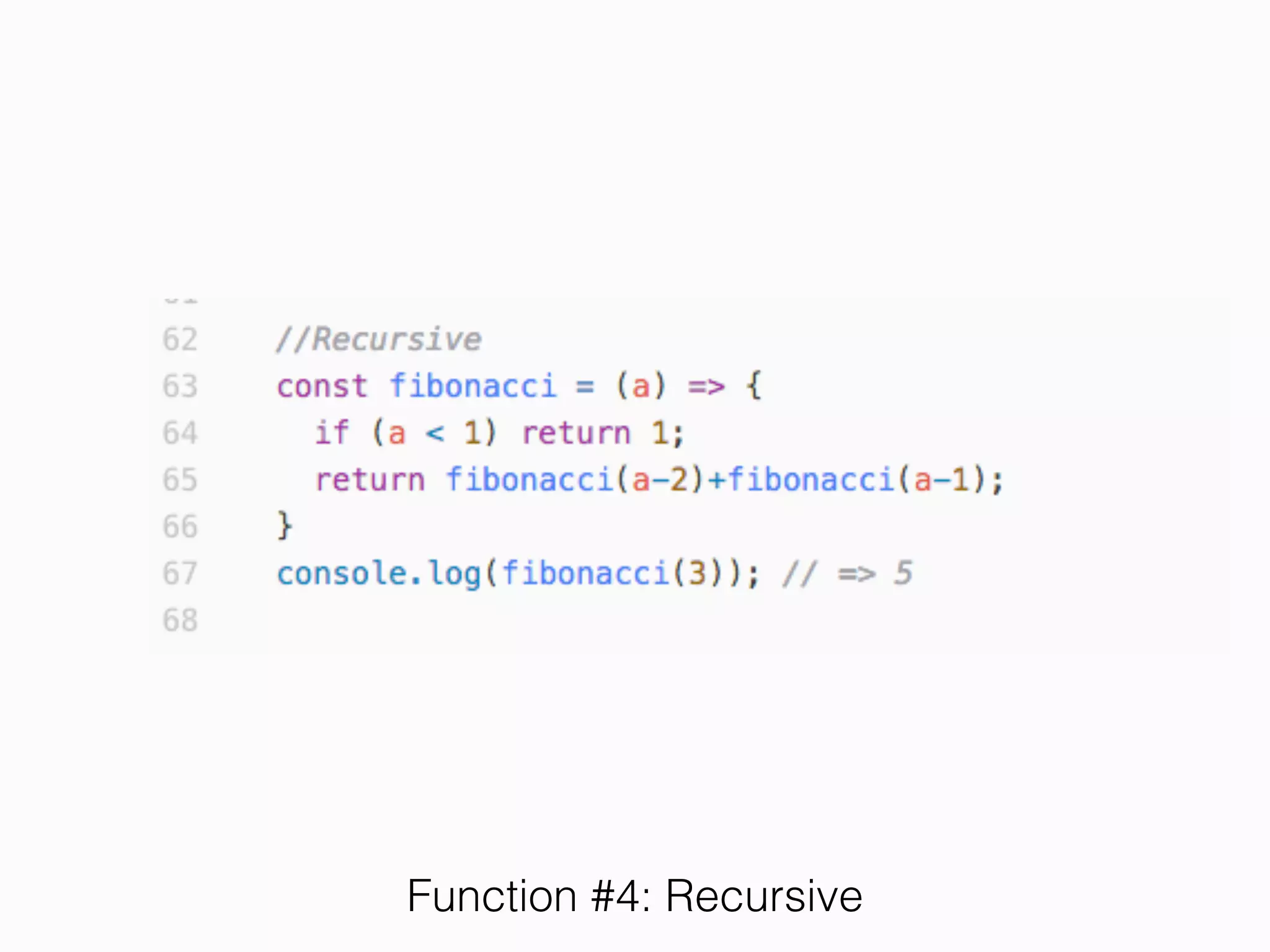 Declaration #2: General Use Case in For loop
 