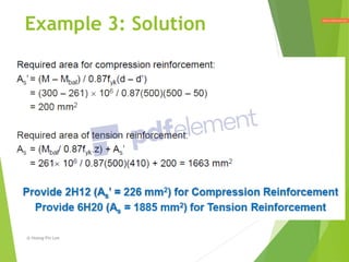 Example 3: Solution
@ Hoong-Pin Lee
 