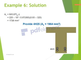 Example 6: Solution
@ Hoong-Pin Lee
 
