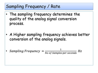 Percieved Frequency Sampling Rate Mechatronics Systems : Sensors used in Mechatronics integration | PDF