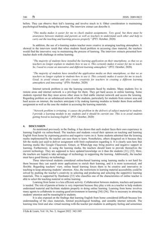 Challenges and adaptation on online learning during COVID-19 pandemic | PDF