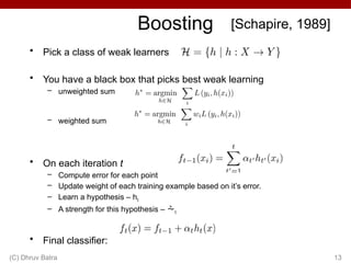Ensemble Learning - and introduction to machine learning | PPTX