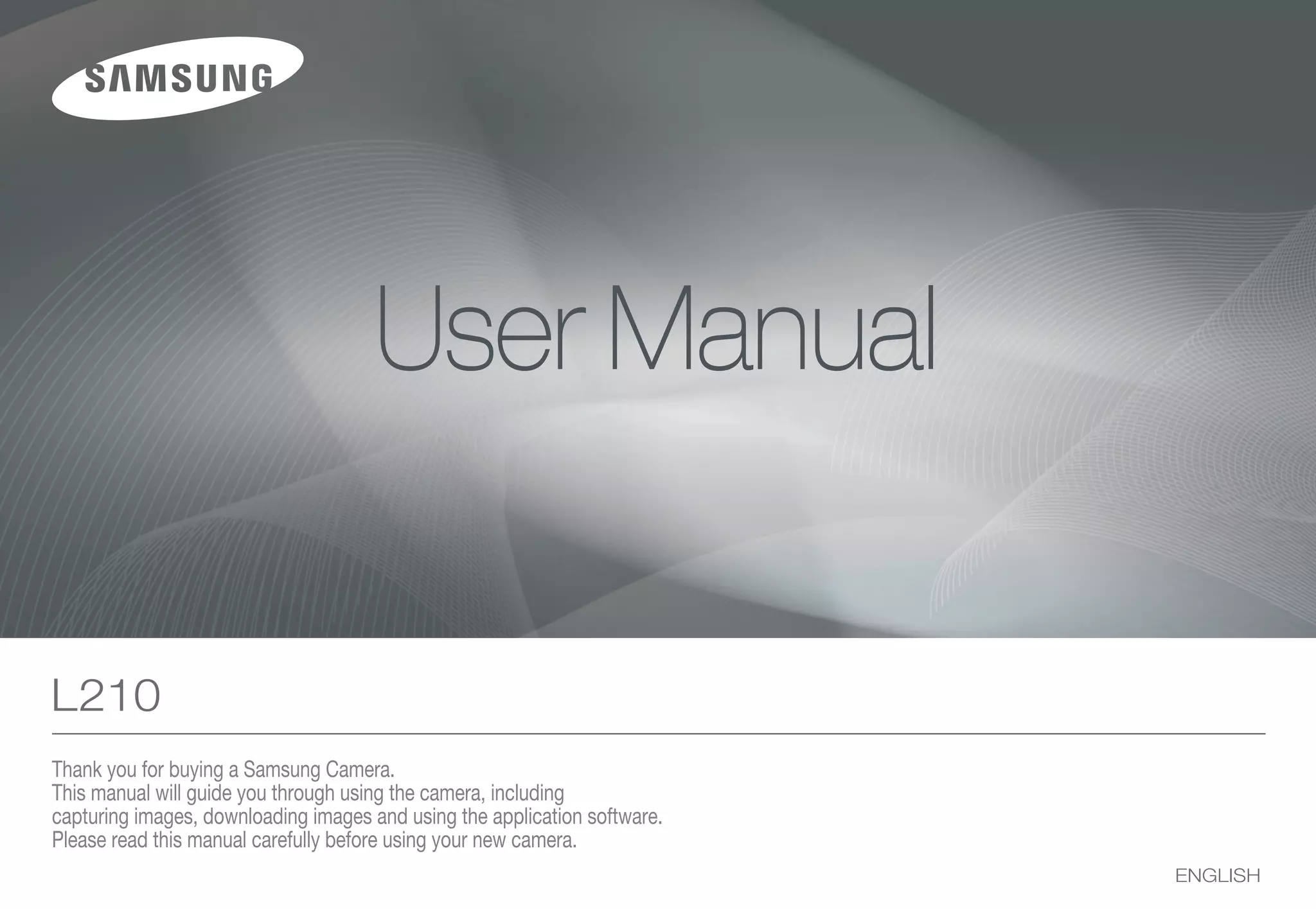Samsung Camera L210 User Manual