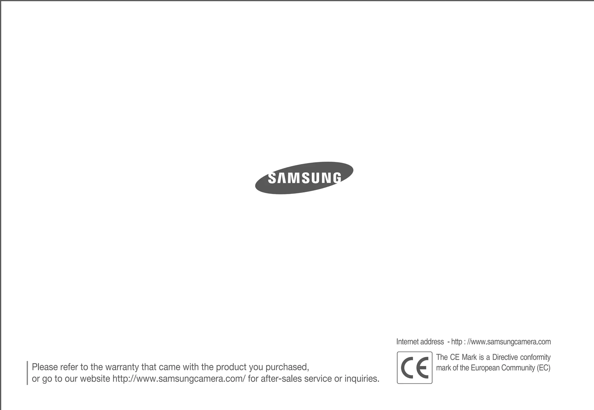 Samsung Camera L210 User Manual