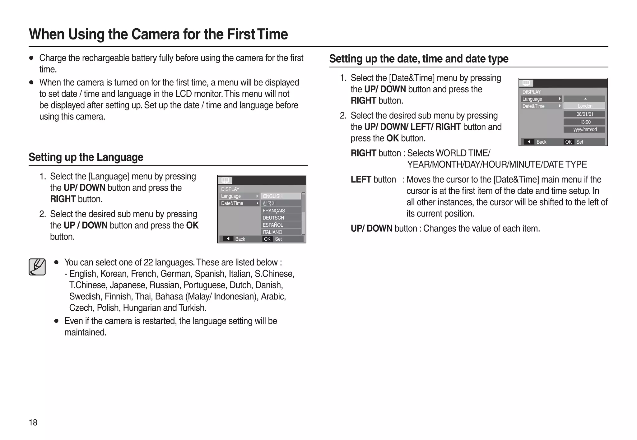 Samsung Camera L210 User Manual