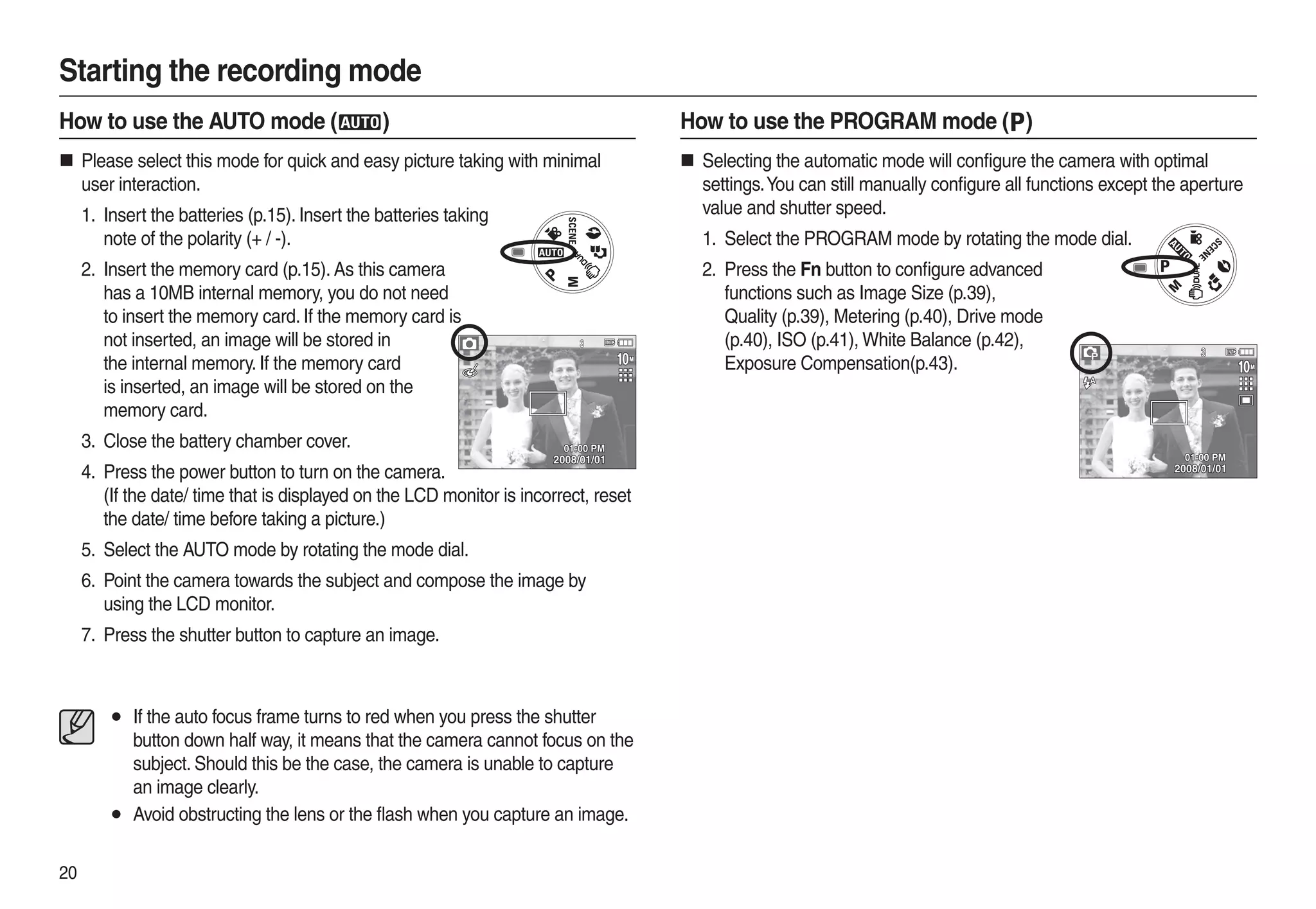 Samsung Camera L210 User Manual