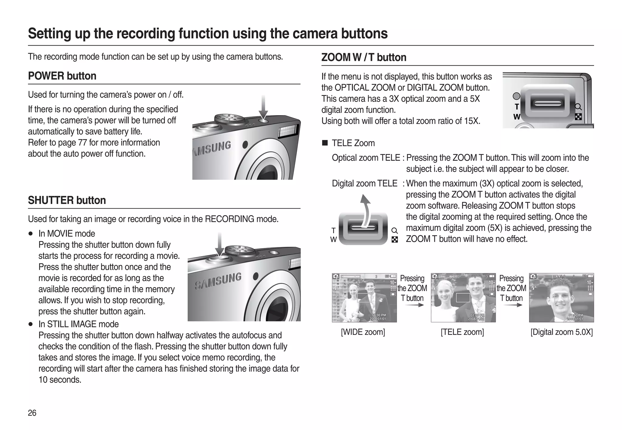 Samsung Camera L210 User Manual
