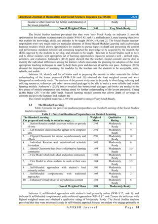 Alternative Learning Delivery Modalities (ALDM) of Secondary Social ...